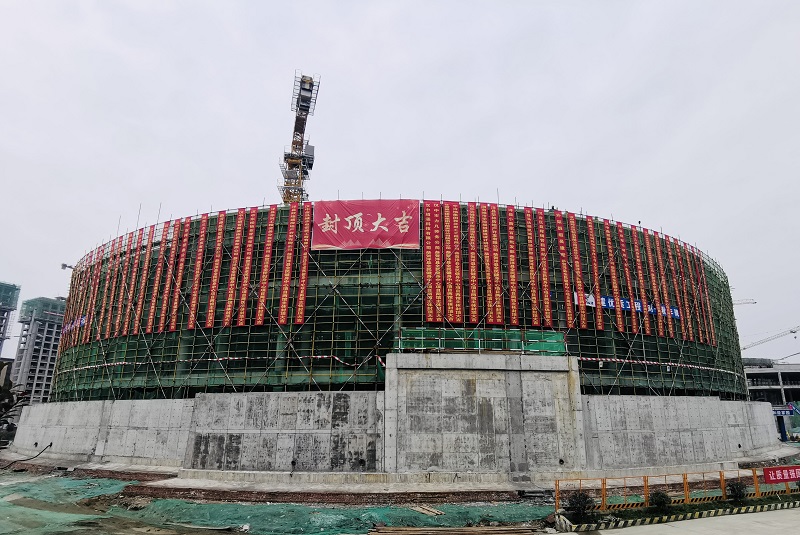 封頂大吉！洋縣這個(gè)重大民生工程項(xiàng)目封頂