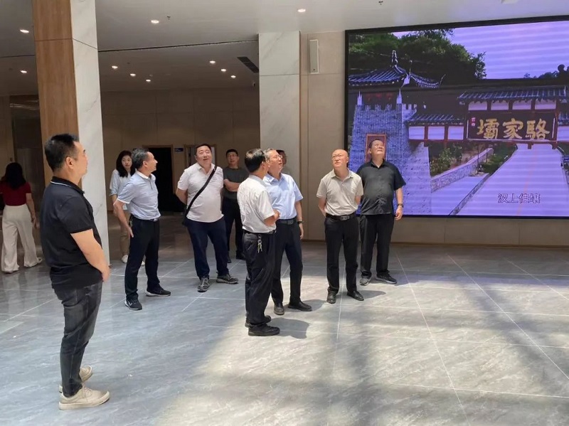 陜西省文物局副局長馬寶收、革命文物處處長薛少鵬一行蒞臨西鄉(xiāng)縣博物館調(diào)研